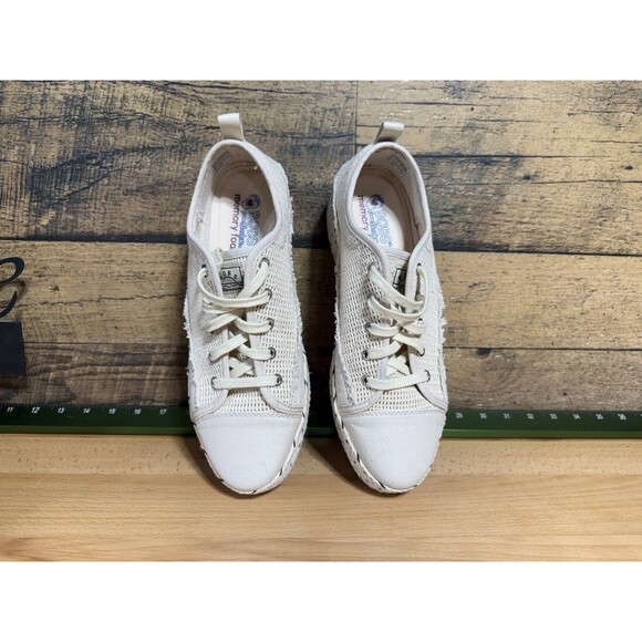 Skechers BOBS Espadrille Lace-Up Sneakers Sesame Natural - Picture 5 of 10